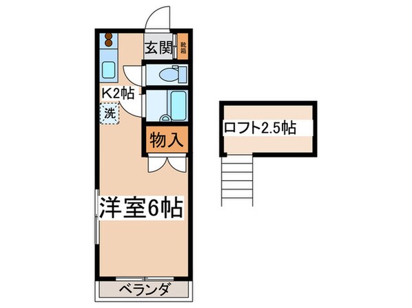 聖蹟リバーサイドブルーの物件間取画像